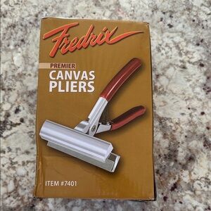 New Fredrix Premier Canvas Pliers - Red Handle